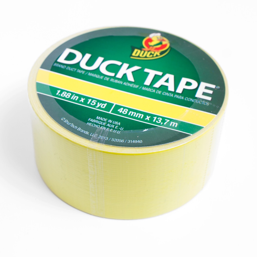 Duck Brand, Atomic Yellow, Duct Tape, 1.8" x 10 YD